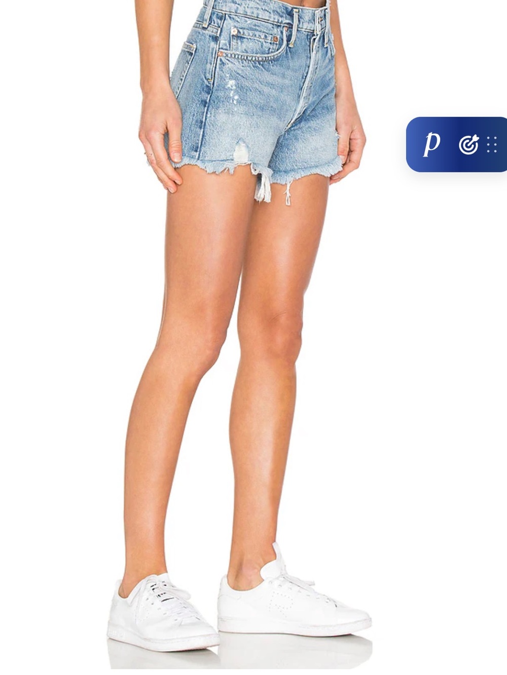Agolde Parker Shorts 24 - Picture 3 of 11